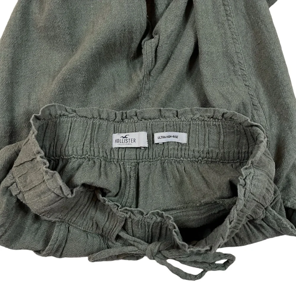 Hollister XS Olive Green Ultra High Rise Drawstring Jogger Pants - Picture 8 of 12